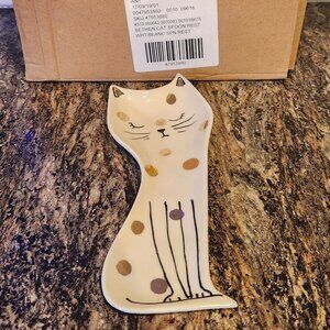 Anthropologie cat spoon rest